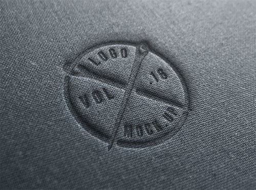 Linen Logo Mockup Template