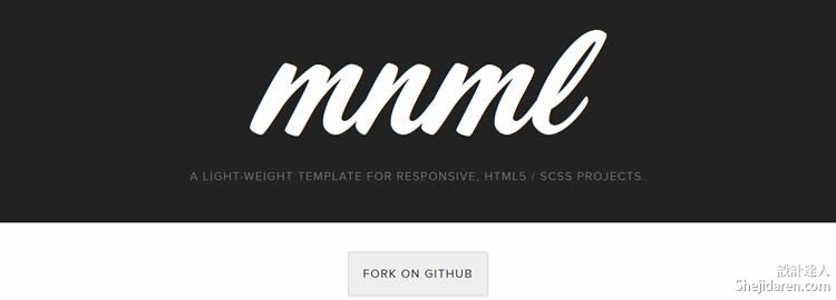 mnml Lightweight Template