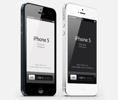 新iMac,iPad Mini,iPhone5,iPod Touch等苹果产品的PSD素材