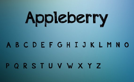 Appleberry-fresh-free-fonts-2011