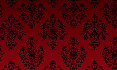Floral Damask Pattern