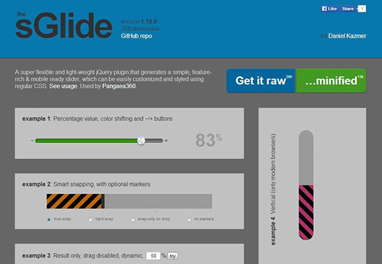 sGlide plugin