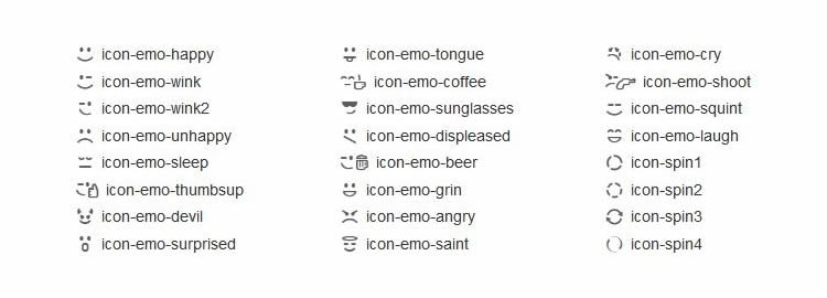 图标字体