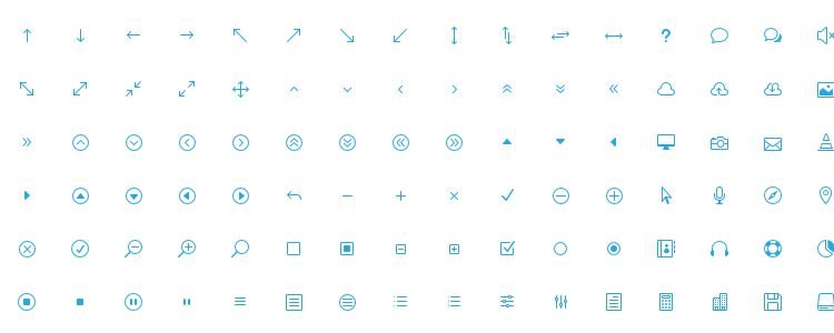 图标字体