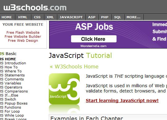 w3School-Best-Websites