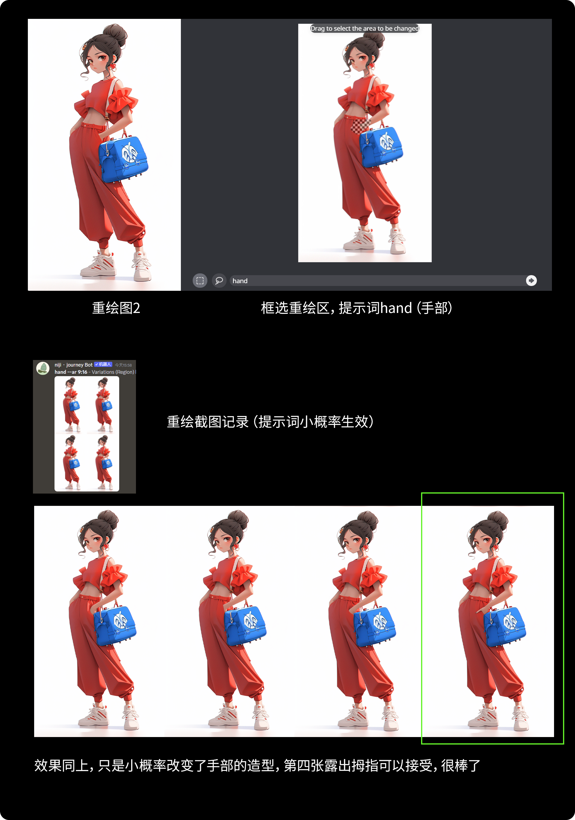 Midjourney局部重绘功能详解（Vary）