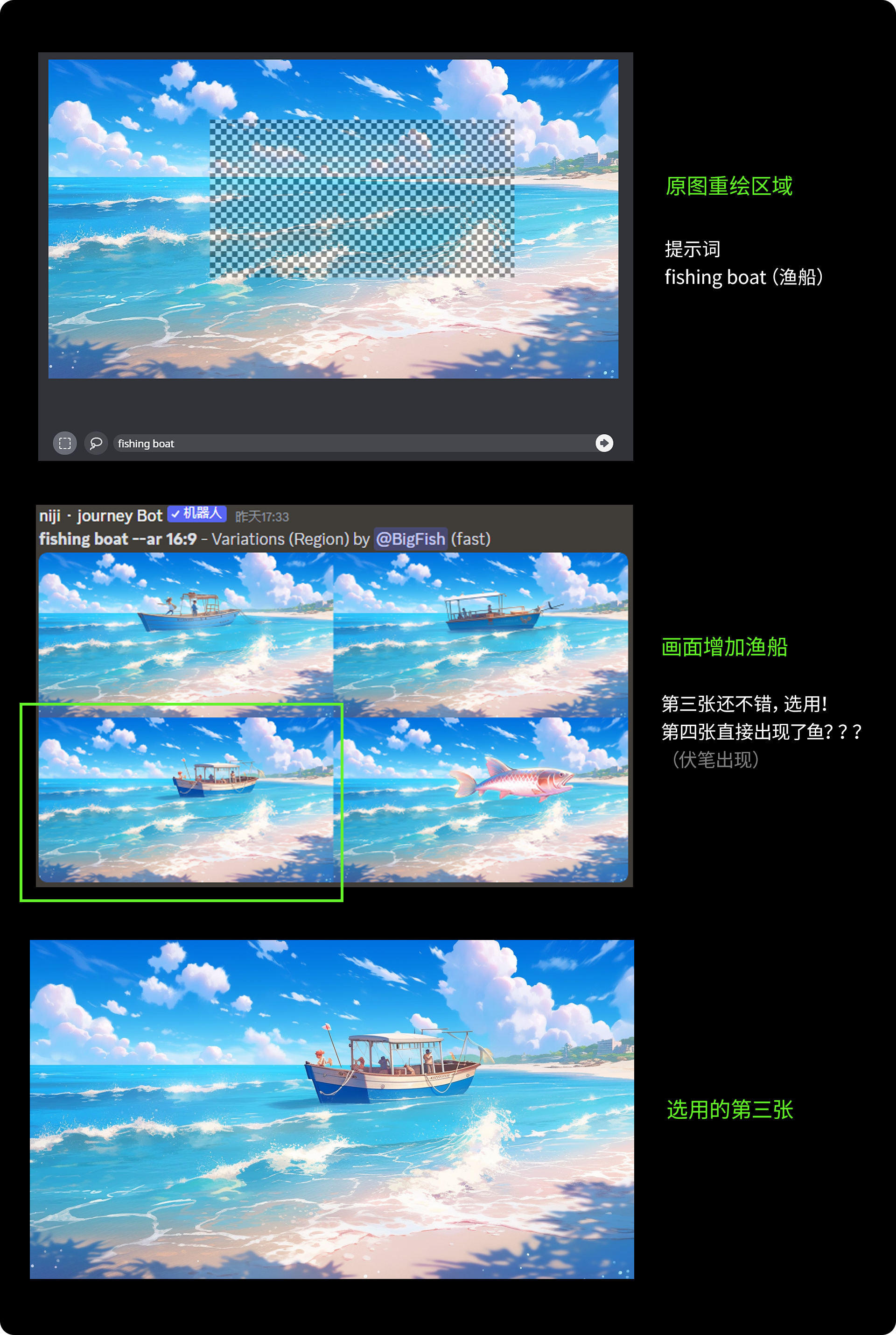 Midjourney局部重绘功能详解（Vary）