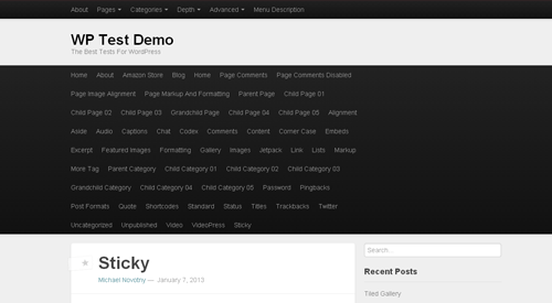 wordpress-test-data-demo