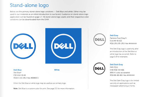 DELL 视觉设计规范