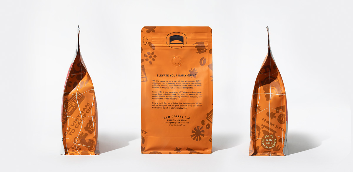 NAM Coffee咖啡品牌包装设计