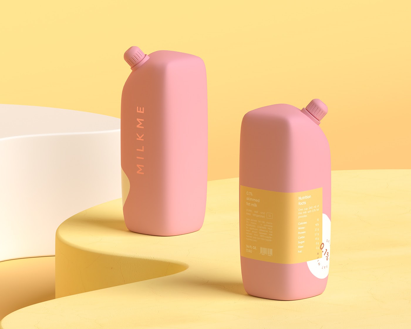 灵感来自大自然！MILKME牛奶包装设计