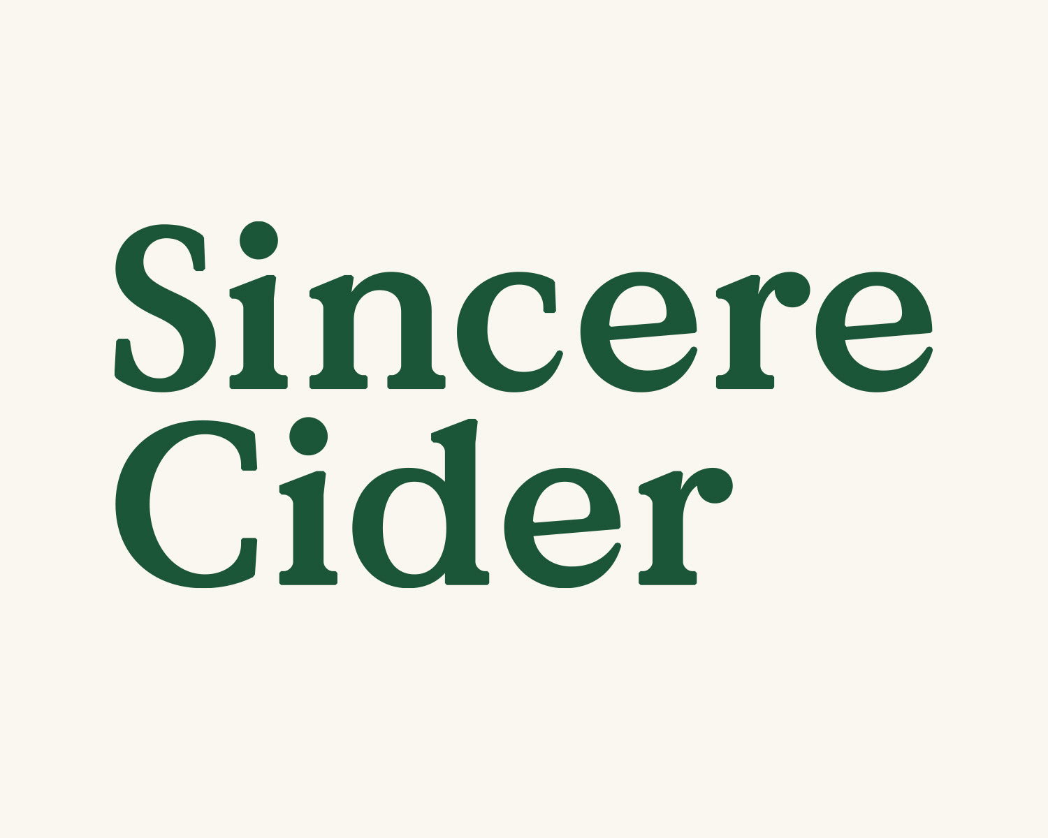 多彩清新的图案！Sincere Cider苹果酒包装设计