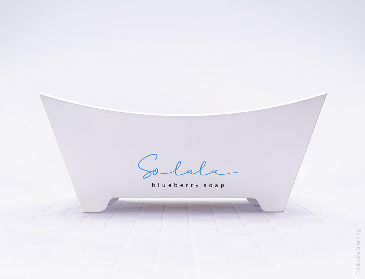 这个包装很特别！浴缸造型Solala香皂包装设计