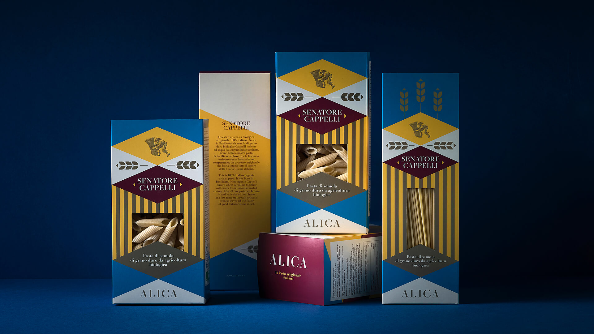 Alica意大利面包装设计