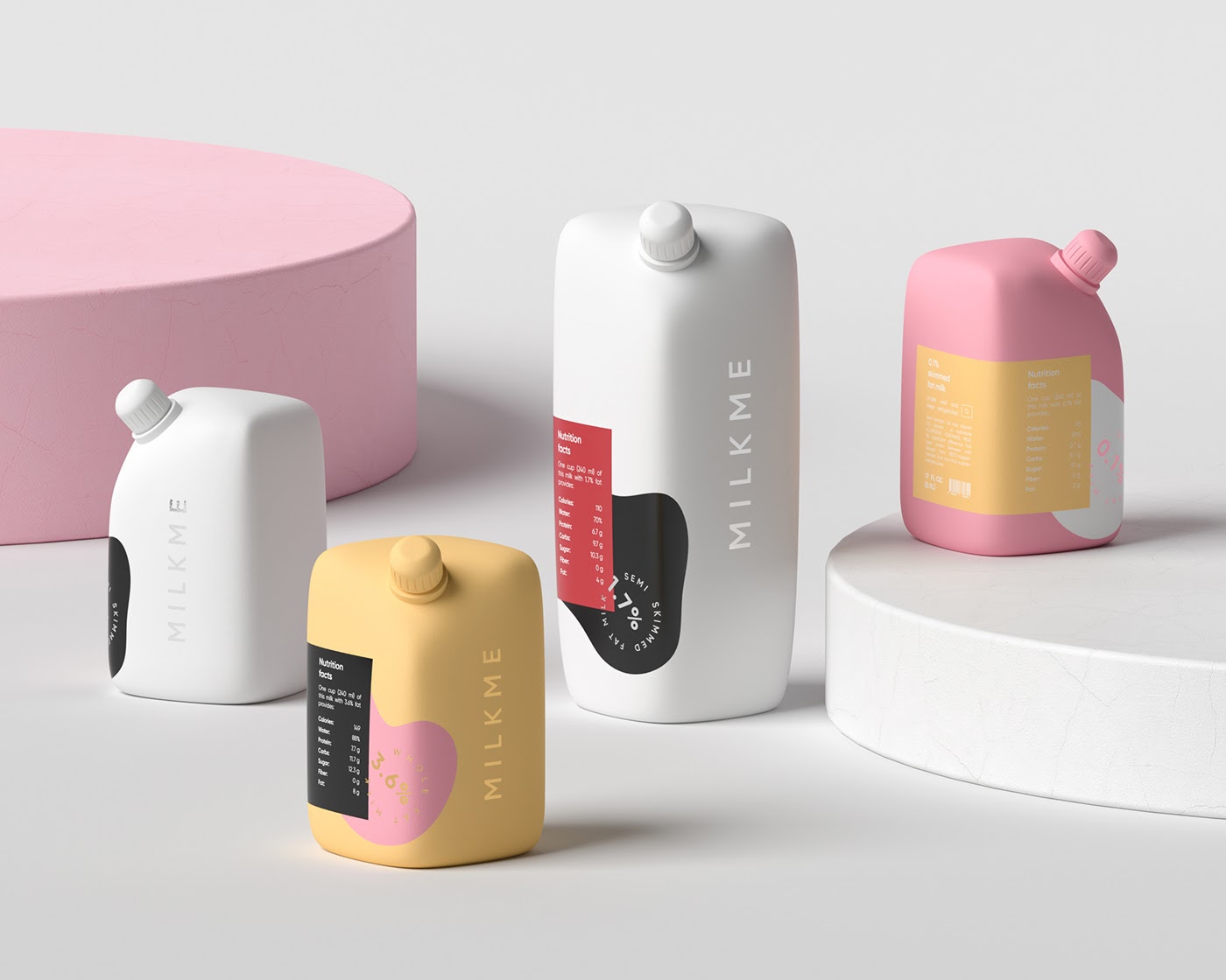 灵感来自大自然！MILKME牛奶包装设计