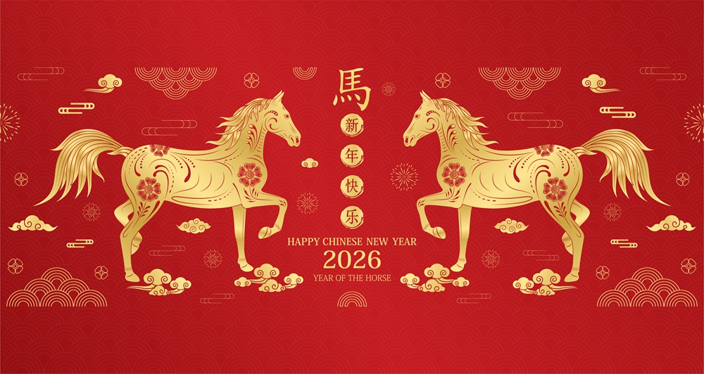 双金马贺岁，2026新春盛景物料